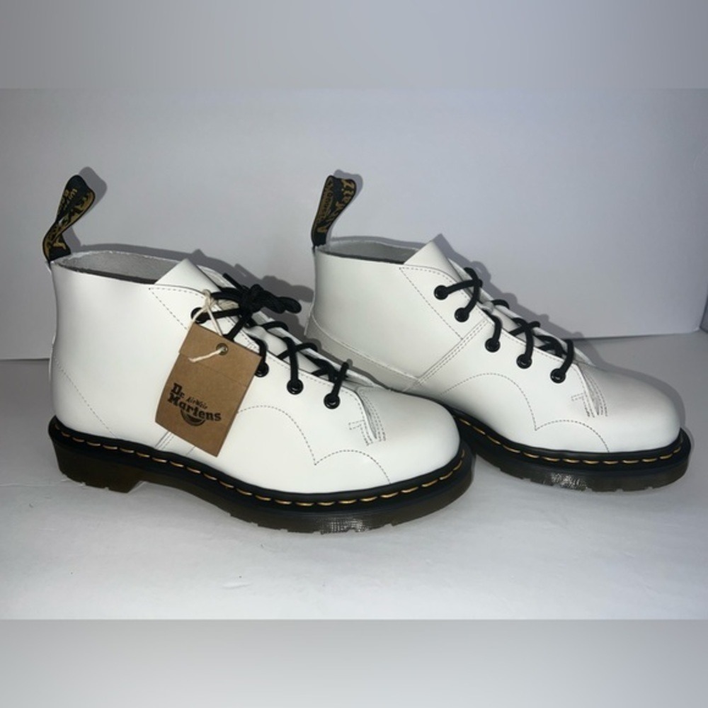 Dr Martens Chukka Boots M10/W11 White Bone Church Vintage Monkey Retro Shoe